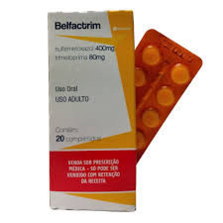 BELFACTRIM (400 + 80) mg com 20 Comprimido.