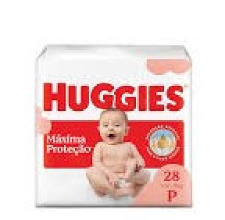 Fralda Huggies Supreme Care Tamanho Pequeno Com 28 Unidades