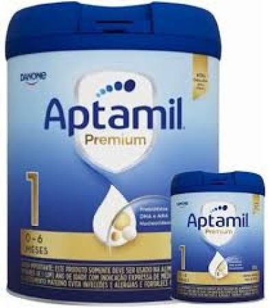 Fórmula Infantil: Aptamil Premium 1 800g - 0-6 meses